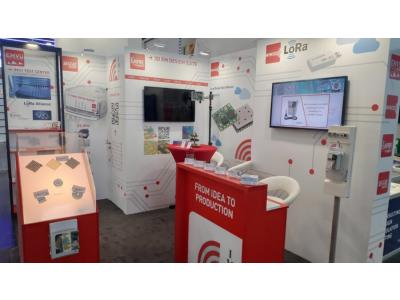 Electronica IMST booth<br>